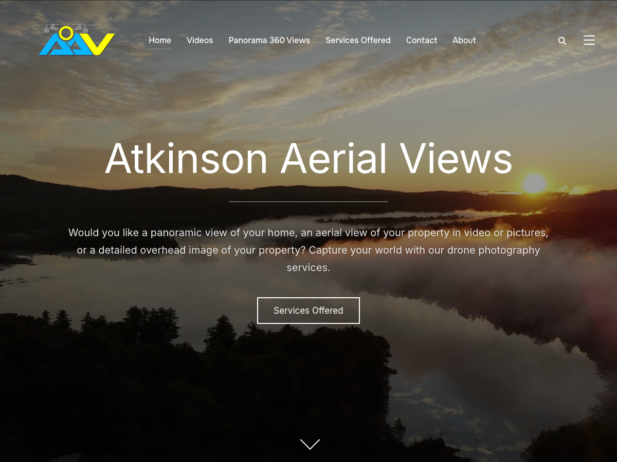Atkinson Aerial Views homepage thumbnail
